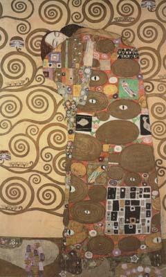 Gustav Klimt Fulfilment,pattern for the Stoclet Frieze,around (mk20) Germany oil painting art